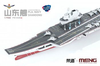 MENG-Model 1:700 PS-006s PLA Navy Shandong (Pre-colored Edition)