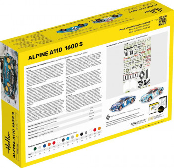 Heller 1:24 80745 Alpine A110 (1600)