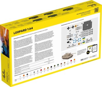 Heller 1:35 57126 STARTER KIT Leopard 1A4