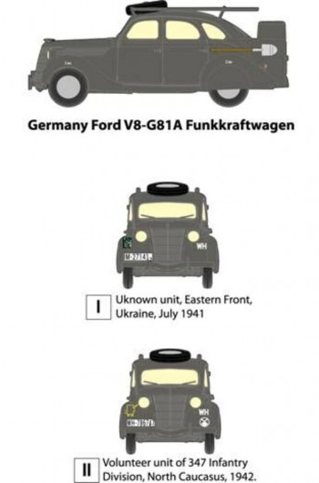 Roden 1:35 818 Ford V8-G81A Funkwagen