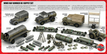 Airfix 1:72 A05330 WWII Bomber Re-Supply Set