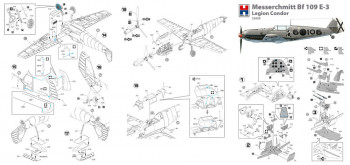 Hobby 2000 1:32 32009 Messerschmitt Bf 119 E-3 Legion Condor