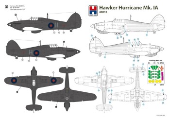 Hobby 2000 1:48 H2K48013 Hawker Hurricane Mk.IA