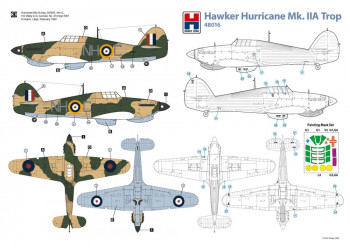 Hobby 2000 1:48 H2K48016 Hawker Hurricane Mk.IIA Trop