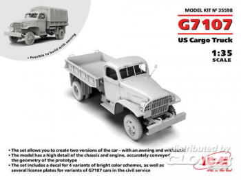 ICM 1:35 35598 G7107, US Cargo Truck