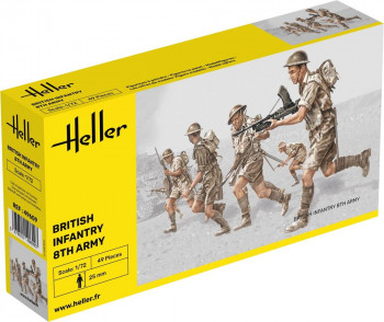 Heller 1:72 49609 Britische Infanterie 8. Armee