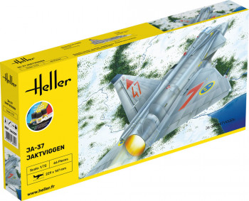 Heller 1:72 56309 STARTER KIT Ja-37 Jaktviggen