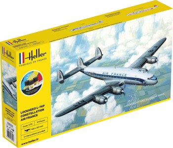 Heller 1:72 56310 STARTER KIT L-749 Constellation A.F.