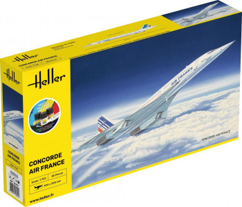 Heller 1:125 56445 STARTER KIT Concorde
