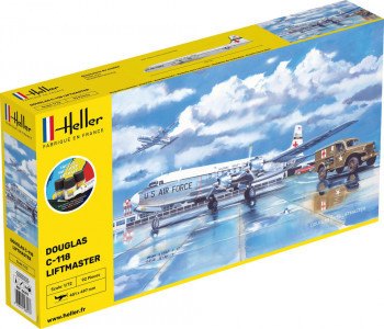 Heller 1:72 56317 STARTER KIT C-118 LIFTMASTER
