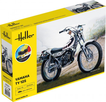 Heller 1:8 56902 STARTER KIT TY 125 Bike
