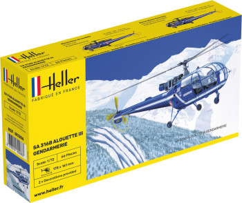 Heller 1:72 80286 SA 316 Alouette III Gendarmerie