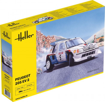 Heller 1:24 80716 Peugeot 205 EV 2