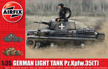 Airfix 1:35 A1362 German Light Tank Pz.Kpfw.35 (t)