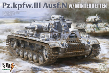 Takom 1:35 TAK8011 Pz.Kpfw.III Ausf.N w/WINTERKETTEN
