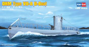 Hobby Boss 1:350 83503 DKM Navy Type VII-A U-Boat