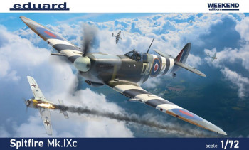 Eduard Plastic Kits 1:72 7466 Spitfire Mk.IXc Weekend edition
