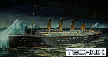 Revell 1:400 458 RMS Titanic - Technik