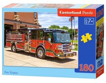 # Castorland  B-018352 Fire Engine, Puzzle 180 Teile
