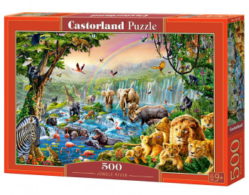 # Castorland  B-52141 Jungle River, Puzzle 500 Teile