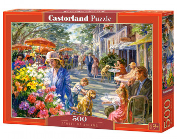 # Castorland  B-53438 Street of Dreams, Puzzle 500 Teile
