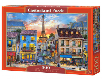 # Castorland  B-52684 Streets of Paris, Puzzle 500 Teile