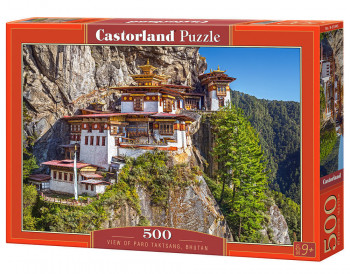# Castorland  B-53445 View of Paro Taktsang, Bhutan, Puzzle 500 Teile