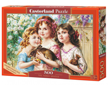 Castorland  B-53759 The three Graces Puzzle 500 Teile