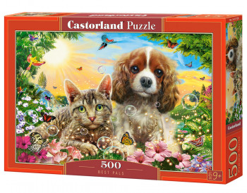 Castorland  B-53728 Best Pals Puzzle 500 Teile