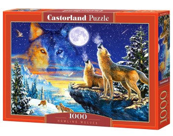 # Castorland  C-103317-2 Howling Wolves, Puzzle 1000 Teile