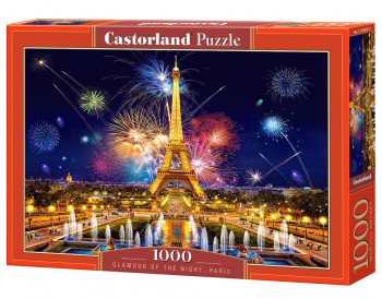 # Castorland  C-103997-2 Glamour of the Night,Paris,Puzzle 1000 T