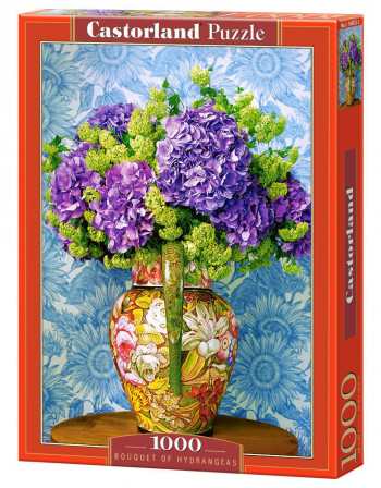 # Castorland  C-104352-2 Bouquet of Hydrangeas, Puzzle 1000 Teile