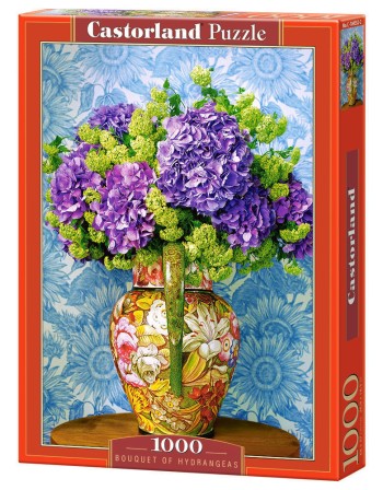 # Castorland  C-104352-2 Bouquet of Hydrangeas, Puzzle 1000 Teile