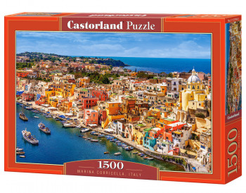 Castorland  C-151769-2 Marina Corricella,Italy,Puzzle 1500 Teil