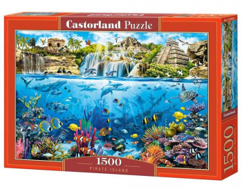 Castorland  C-152049-2 Pirate Island Puzzle 1500 Teile