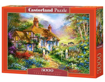 # Castorland  C-300402-2 Forest Cottage, Puzzle 3000 Teile