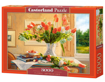 Castorland  C-300594-2 Floral Impressions Puzzle 3000 Teile