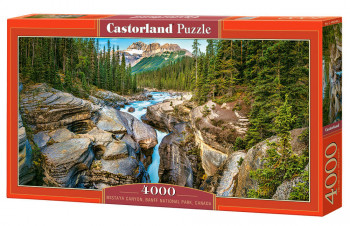 Castorland  C-400348-2 Mistaya Canyon, Banff National Park, Canada Puzzle 4000 Teile
