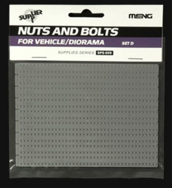 MENG-Model 1:35 SPS-009 Nuts and Bolts SET D