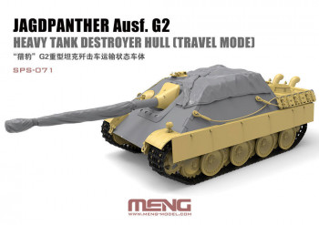 MENG-Model 1:35 SPS-071 Jagdpanther Ausf.G2 Hull(Travel Mode)(Resin) for Heavy Tank Destroyer