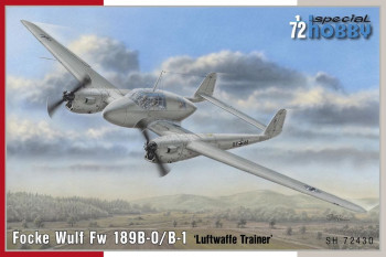 Special Hobby 1:72 100-SH72430 Focke Wulf Fw 189B Uhu Trainer