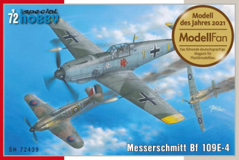 Special Hobby 1:72 100-SH72439 Messerschmitt Bf 109E-4