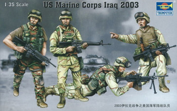 Trumpeter 1:35 407 US Marine Corps Irak 2003