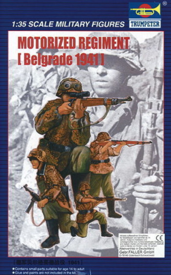 Trumpeter 1:35 403 Motorisiertes Regiment Belgrad 1941