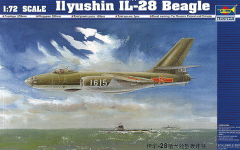 Trumpeter 1:72 1604 Iljushin IL-28 Beagle