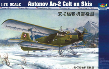 Trumpeter 1:72 1607 Antonov An-2M Colt mit Kufen