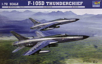 Trumpeter 1:72 1617 F-105D ''Thunderchief''