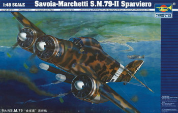 Trumpeter 1:48 2817 Savoia Marchetti SM-79 II Sparviero