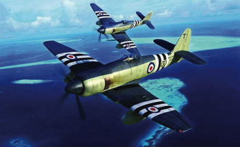 Trumpeter 1:48 2844 Hawker Sea Fury FB.11