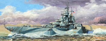 Trumpeter 1:700 5772 USS West Vigina BB-48 1945